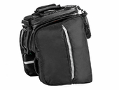 Велосипедная сумка на багажник RockBros 240D PU (35L) Carbon - Фото 2