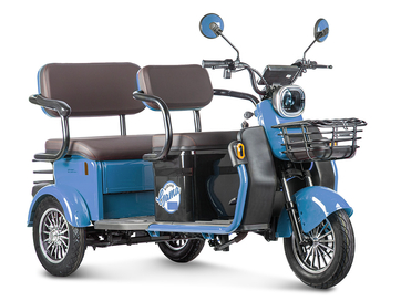 Электротрицикл Gelbert Kappa 48V/60V 650Вт (синий)