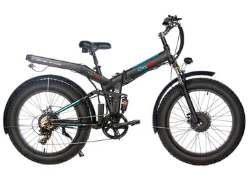 Электрофэтбайк OxyVolt FAT Puma 24 Double 2 (1000W 48V13Ah)